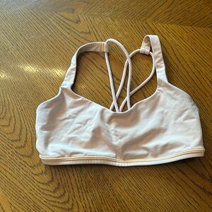 lulu lemon orange sports bra